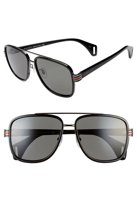 gucci aviator square|Gucci aviators men's.